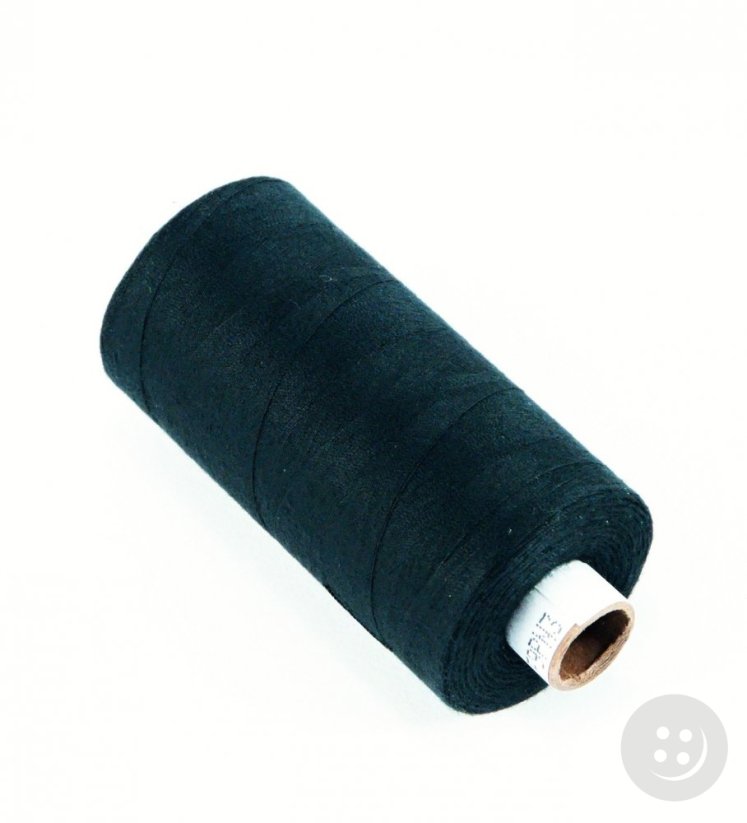 Nit Belfil - 100% polyester - černá - 1000m
