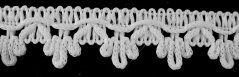 Decorative braid - white - width 2 cm