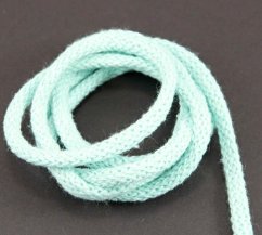 Clothing cotton cord - turquoise - diameter 0.5 cm