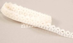 Syntetische Spitze -  beige - Breite 1 cm