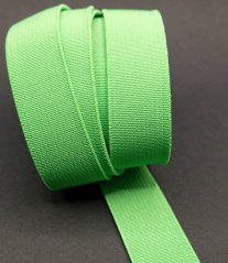 Barevná pruženka - sv. zelená - šířka 2 cm