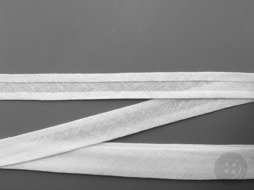 Bavlněný šikmý proužek - šíře 1,4 cm - Barvy bavlněných šikmých proužků: jarní zelená