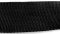 Polypropylene webbing - black - width 1,5 cm