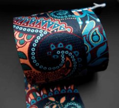 Polyesterový popruh hippies - šíře 5 cm