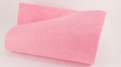Fabric decorative felt - light pink