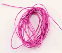 Hat round elastic - dark pink - diameter 0.12 cm