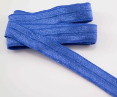 Lemovacia pruženka - svetlá kráľovsky modrá - šírka 1,5 cm