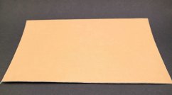 Selbstklebender Lederpatch - Dunkelbraun - Größe 16 cm x 10 cm