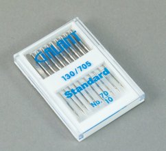 Nadeln für die Nähmaschinen - Standard - 10 St.  - Größe 70/10