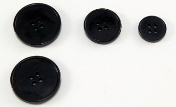 Suit buttons - Color - Black