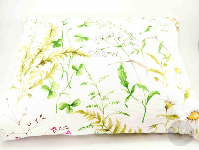 Bylinkový polštářek pro klidný spánek - bylinky - rozměr 35 cm x 28 cm