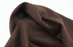 Cotton canvas - dark brown - width 150 cm
