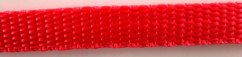 Polypropylenový popruh - červená - šířka 1 cm