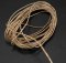 Hat round elastic - gold brocade - diameter 0.16 cm