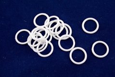 Ring - Weiß - Durchmesser innen 1,6 cm