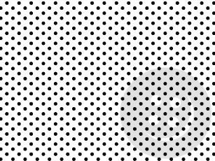 Bavlněné plátno - černé puntíky na bílém podkladu