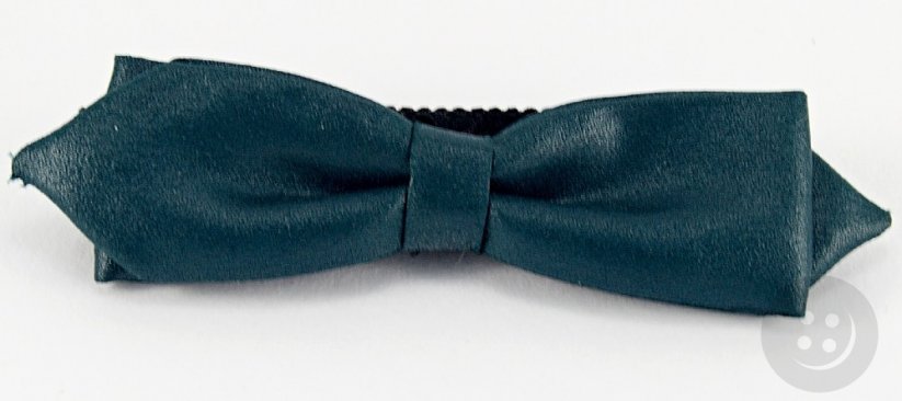 Children's bow tie - dark green