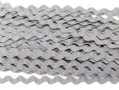 Textilná hadovka - stredna šedá - šírka 0,6 cm